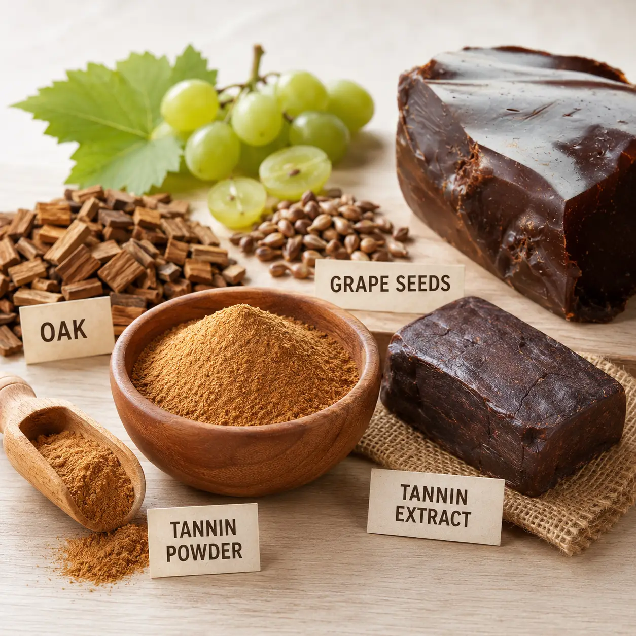 Tannin-based animal feed additives for ruminants